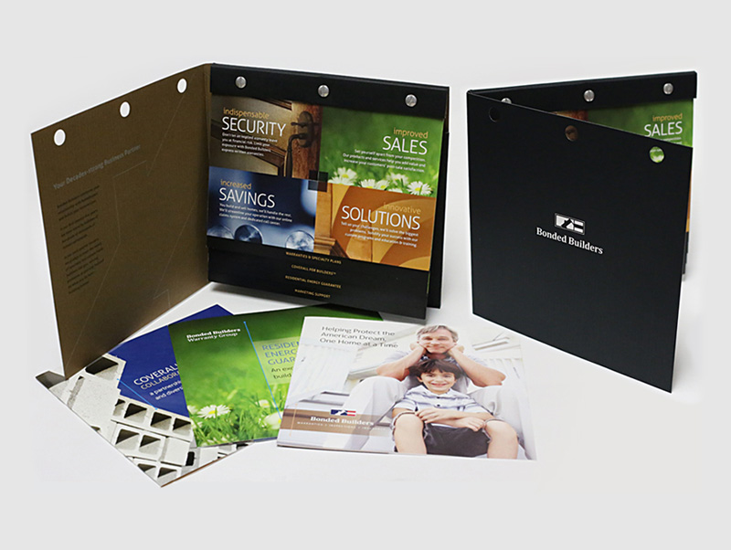 Bonded Builders sales kit