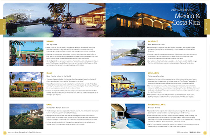 Villa Destinations