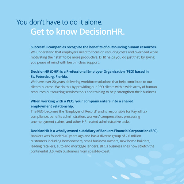 DHR brochure page 1