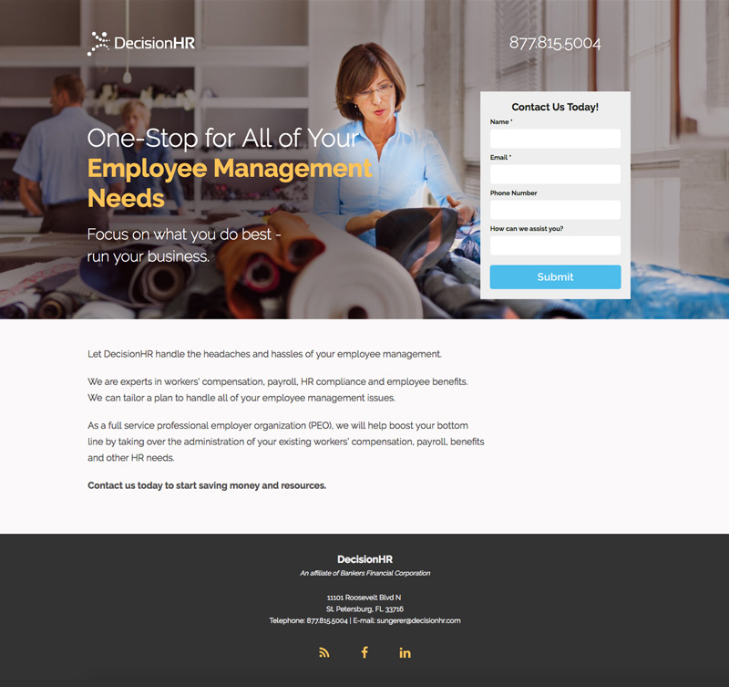 DHR landing page, mercantile trade